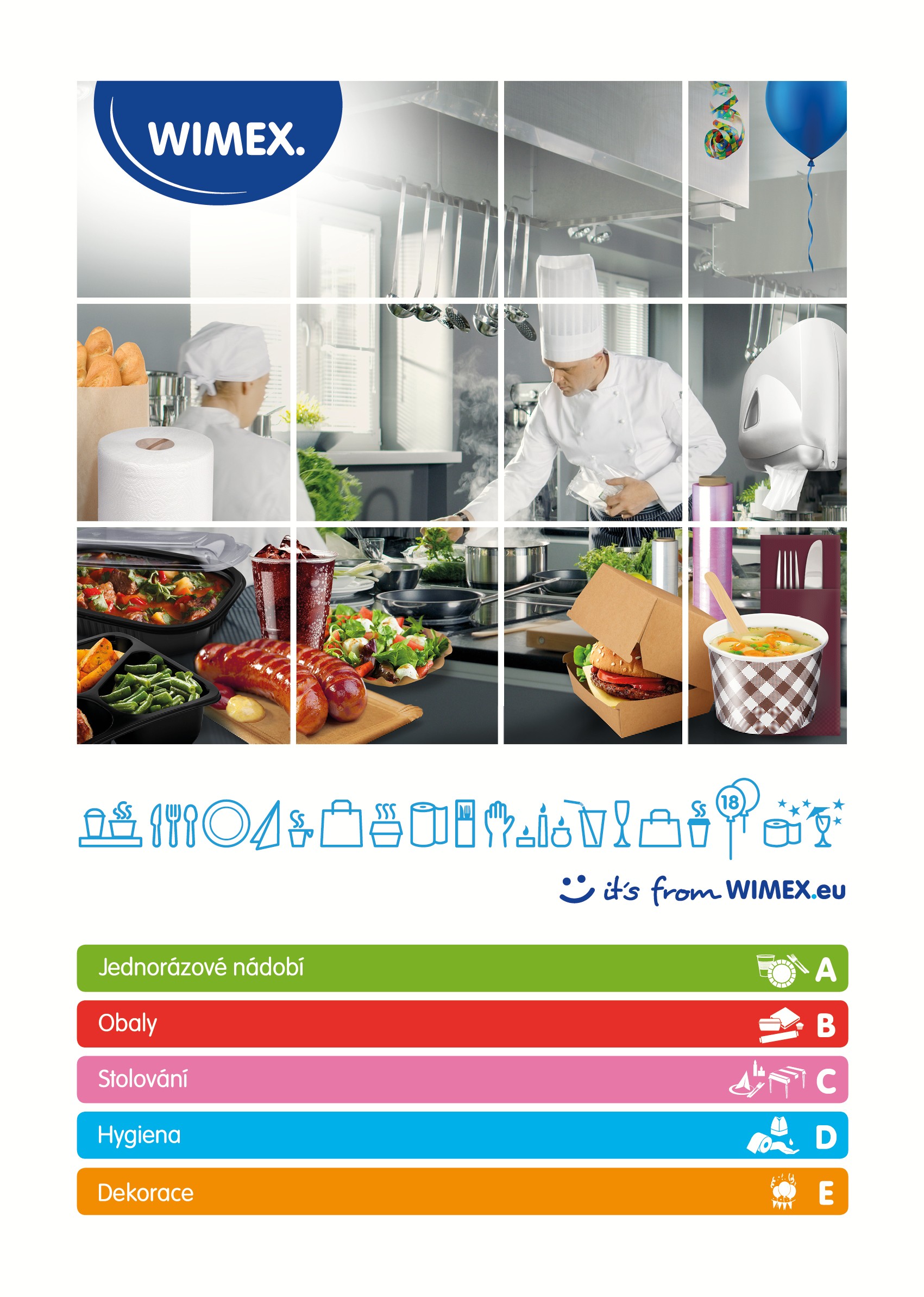 OBALY a jednorázové nádobí