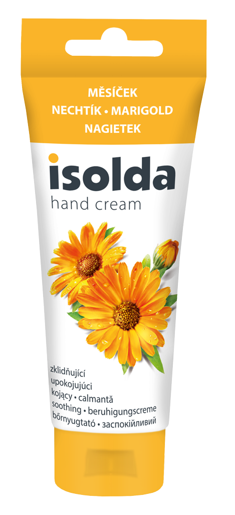 ISOLDA Měsíček lékařský s lněným olejem 100 ml