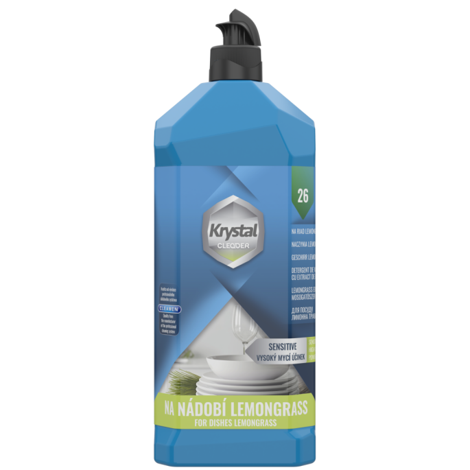 KRYSTAL Na nádobí lemongrass 750ml