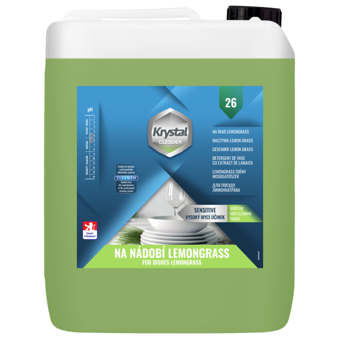 KRYSTAL Na nádobí lemongrass 5 l