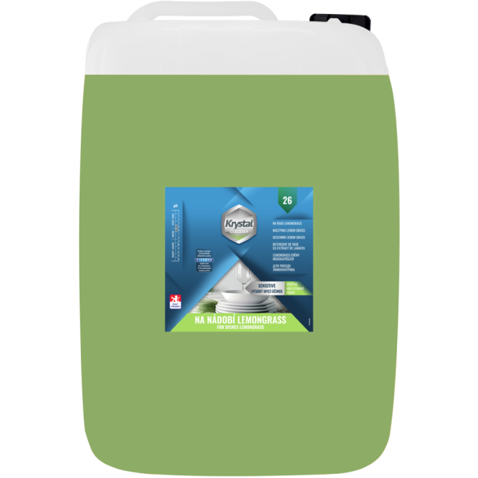 KRYSTAL Na nádobí lemongrass 20 l