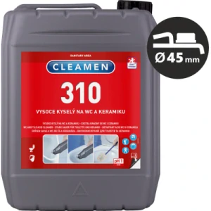 CLEAMEN 310 vysoce kyselý na WC a keramiku 5 l