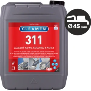 CLEAMEN 311 zásaditý na WC, keramiku a nerez 5 l