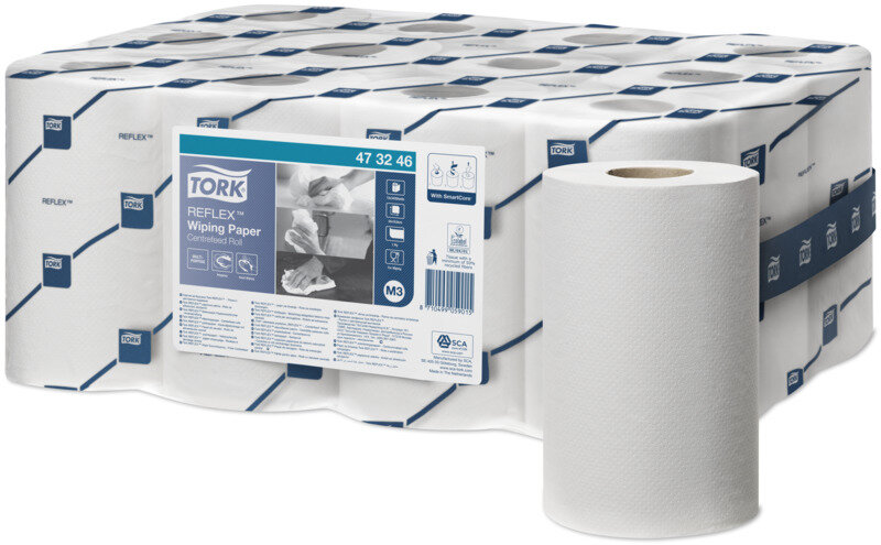TORK REFLEX 343 útr. 120m 1-vrstvé bílé M3