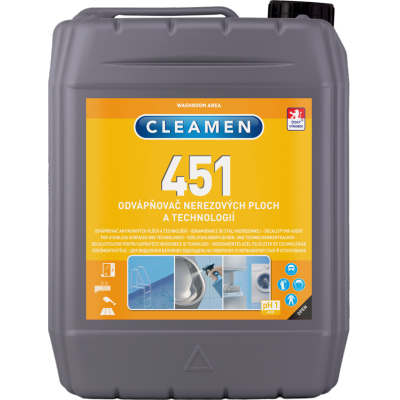 CLEAMEN 451 odvápňovač nerezových ploch a technologií, 6 kg
