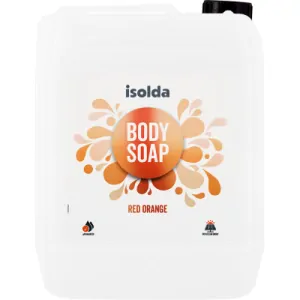 ISOLDA Red orange body soap 5 L