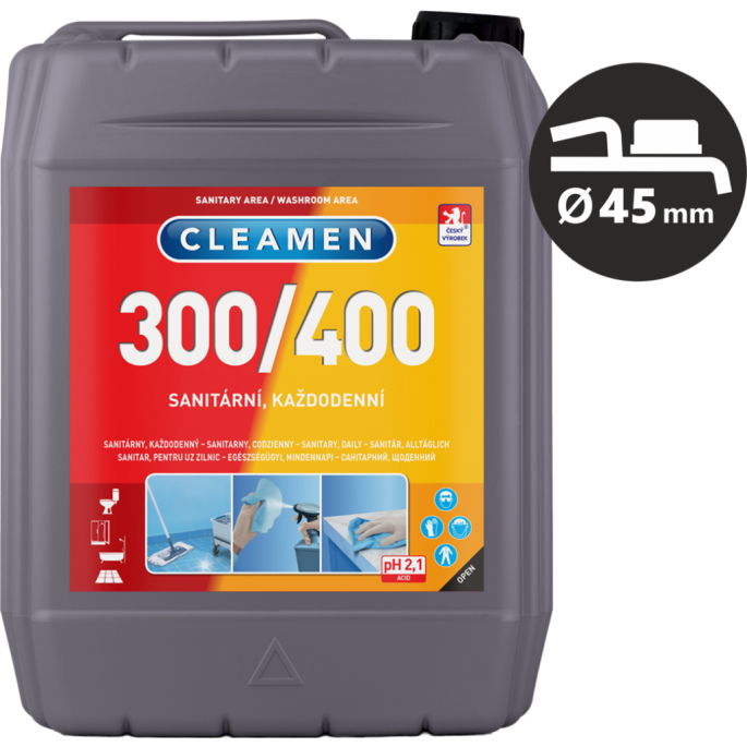 CLEAMEN 300/400 sanitární, každodenní 5 l