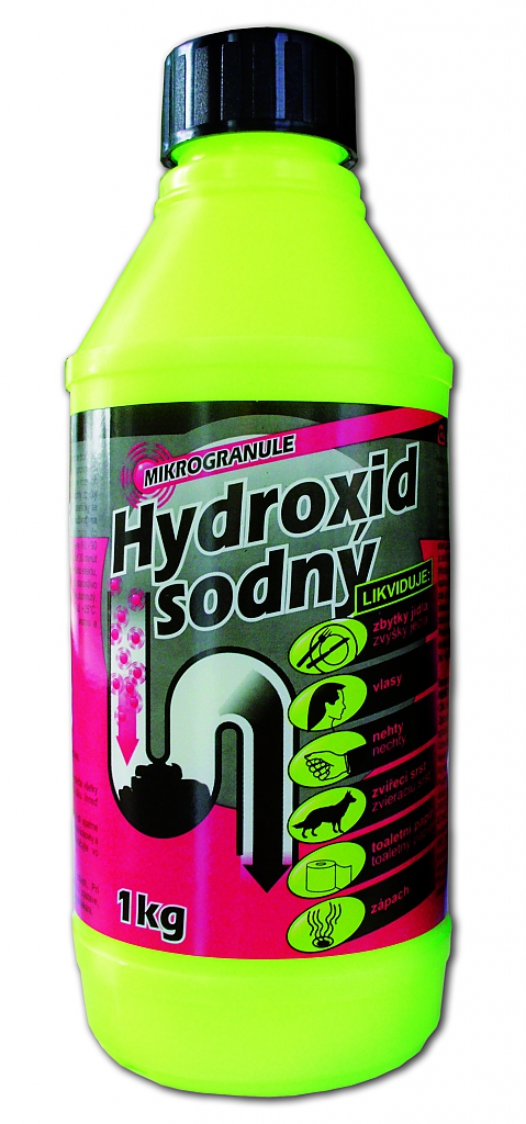 HYDROXID SODNÝ 1kg čistič odpadů