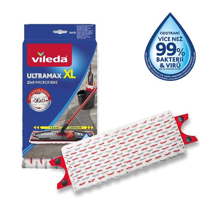 Mop Vileda UltraMax XL - náhrada Microfibre 2v1 160933