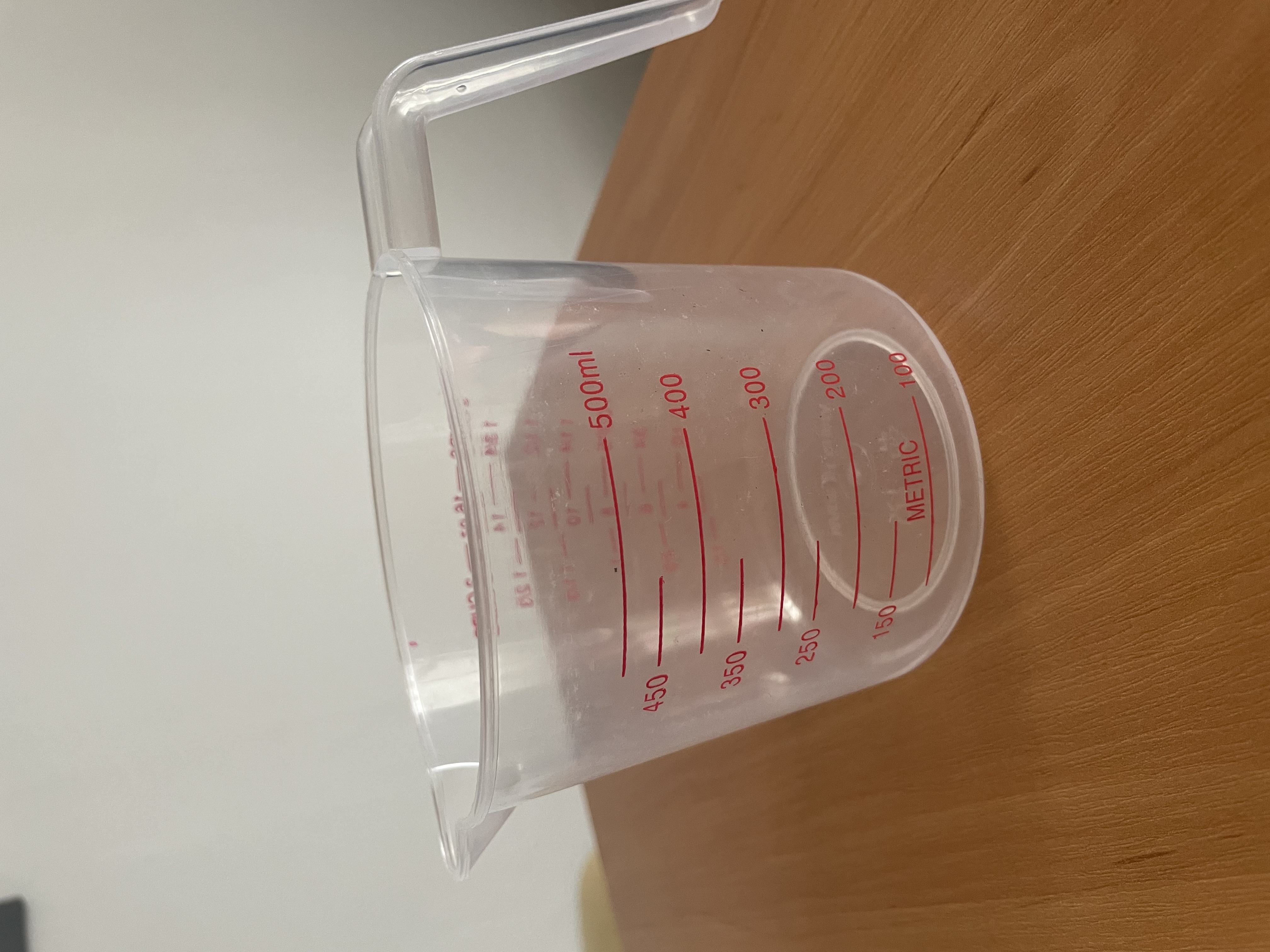 Odměrka polypropylenová, 500 ml