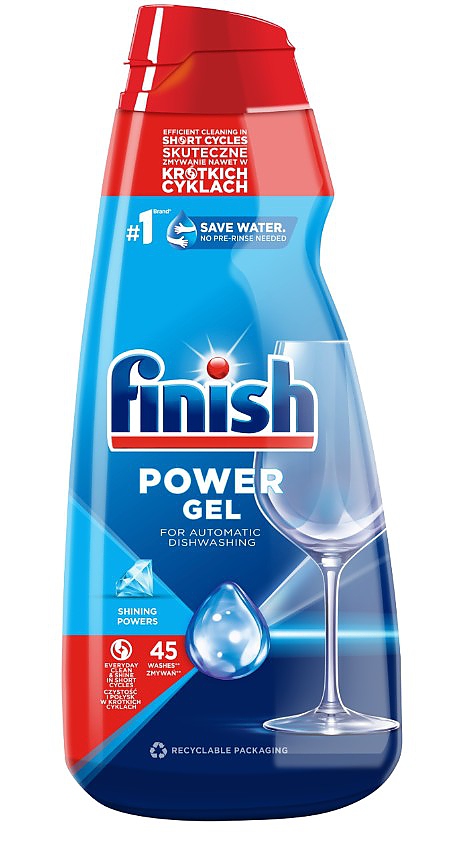 FINISH POWER GEL 45 dávek 900ml do myčky