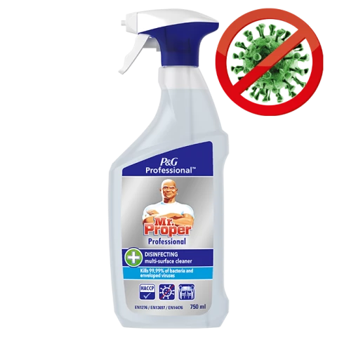 Mr. Proper Professional dezinfekční čisticí prostředek 3v1 750 ml