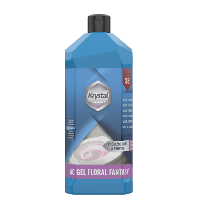 KRYSTAL 38 WC gel floral fantasy 750 ml