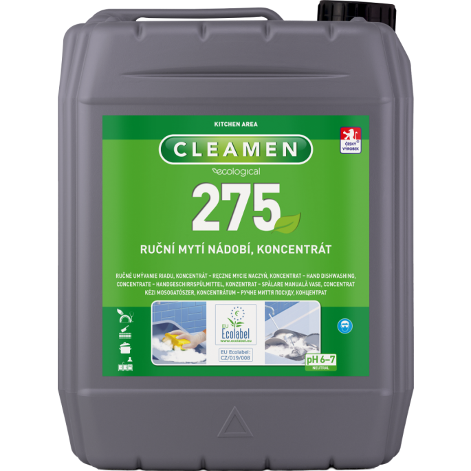 CLEAMEN 275, 5 l ruční mytí nádobí, koncentrát