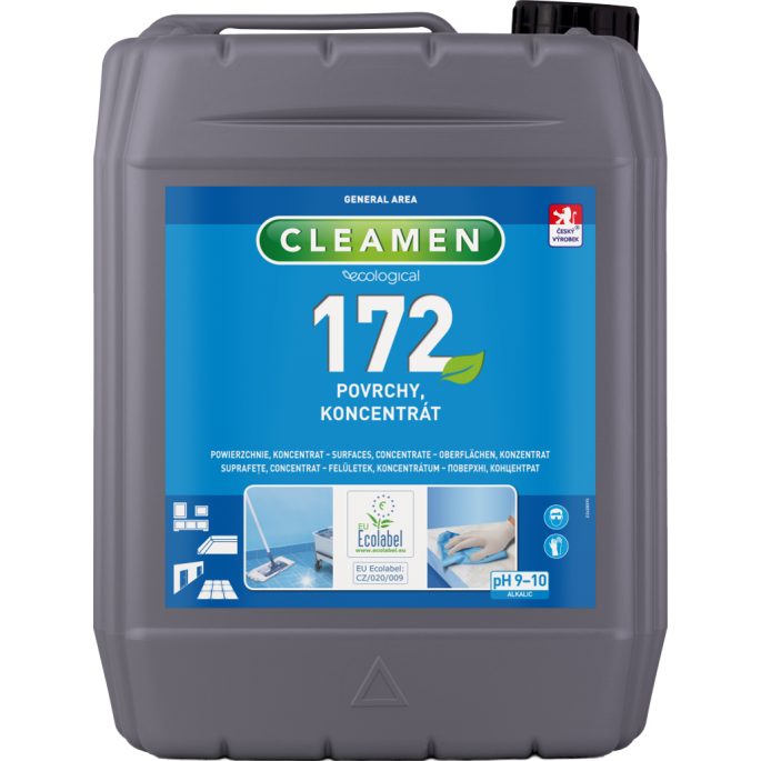 Cleamen 172, vysoce účinný koncentrát na povrchy, 5 L