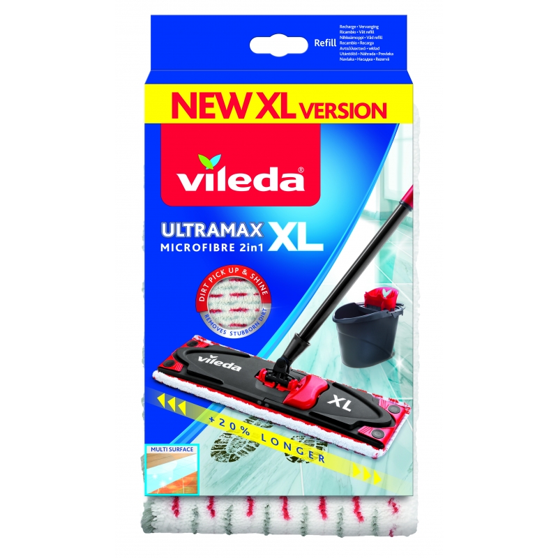 Mop Vileda UltraMax XL - náhrada Microfibre 2v1 160933