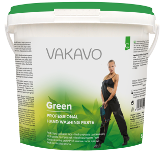 VAKAVO Green, profi tekutá mycí pasta na ruce 5 kg