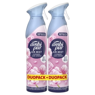Ambi Pur Air Sprej Flowers & Spring Duopack 2x 185 ml